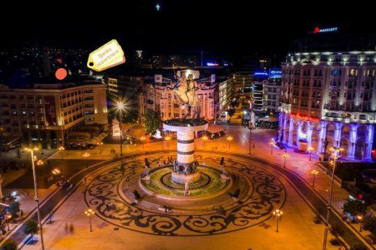 Bjanka Square Apartments Skopje Exteriör bild